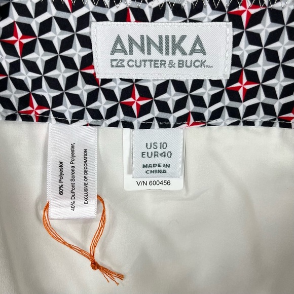 NWOT Annika Cutter & Buck DryTek Emilia Golf Skort Size 10 - Picture 6 of 9